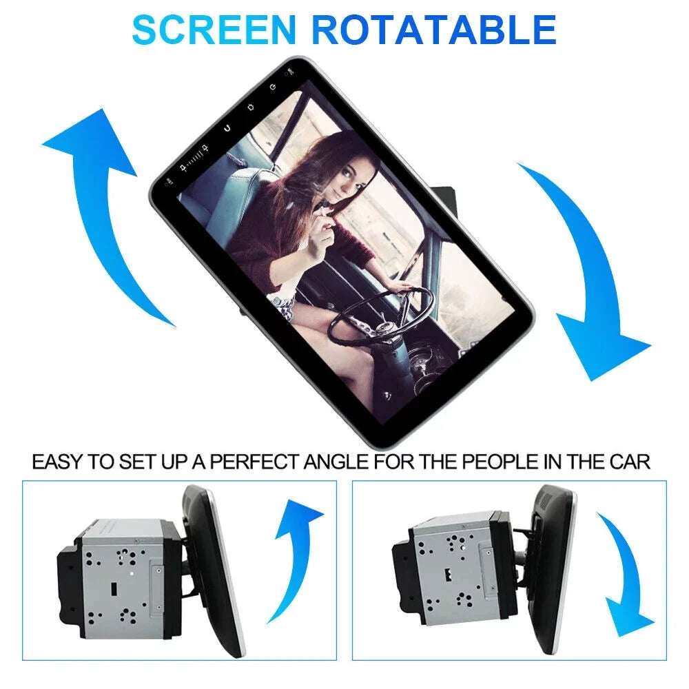 GPS 10 On-Board Screen Navigation Inch Jahy2Tech Din Dual 9.1 Android Player Wifi Touch