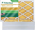Pleated (3-Pack) Furnace AC Filters MERV Air 11 Filterbuy 10x25x4 HVAC