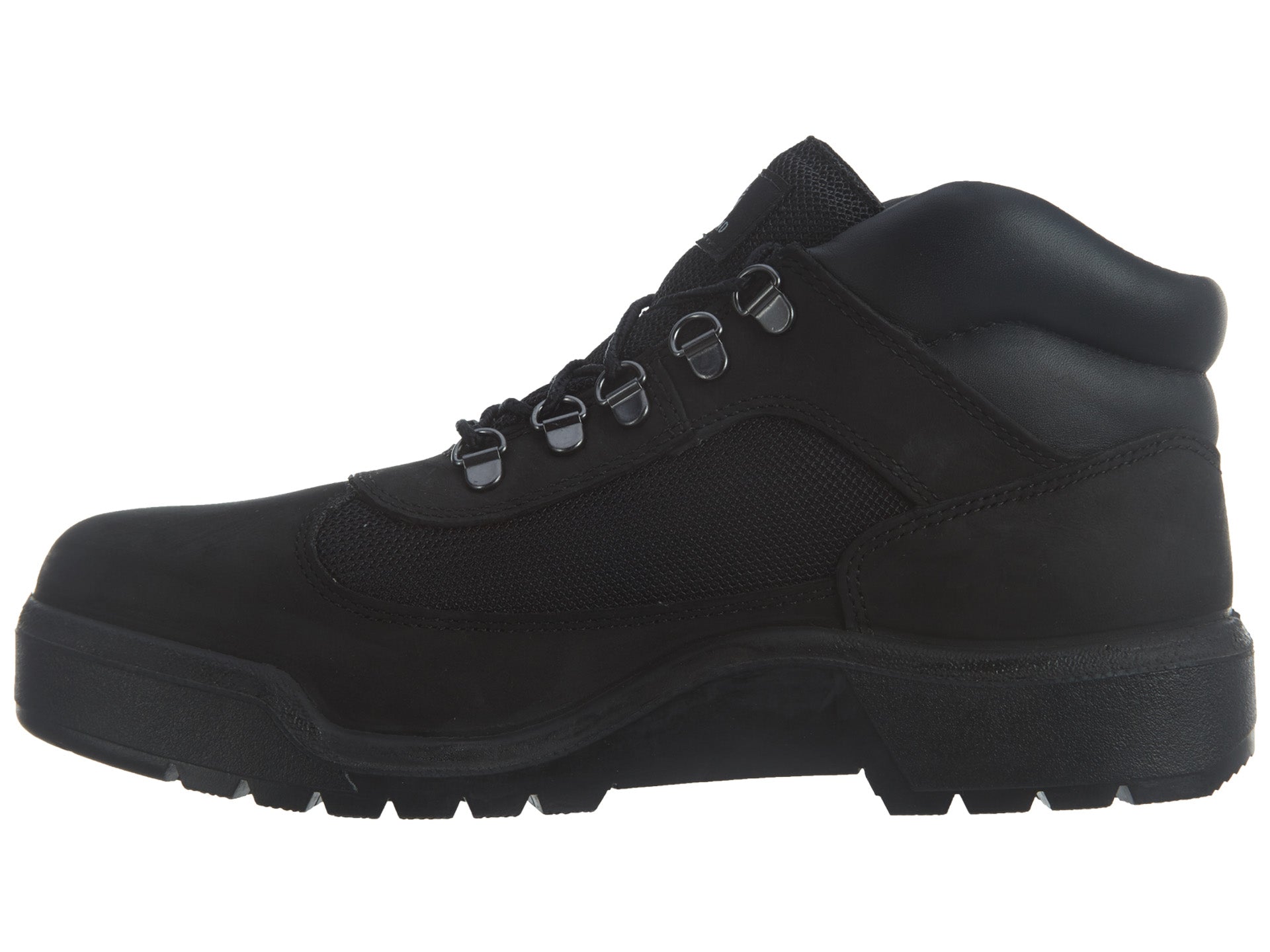 Boot Timberland Leather/Fabric Field M Waterproof Black Waterbuck Men's Nubuck 9.5