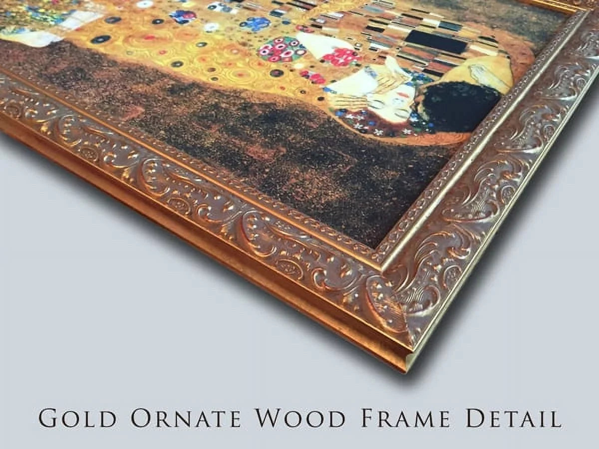 Pirosmani, Niko by Art Framed Canvas Wood Carousing 24x19 Ornate Molokani Gold
