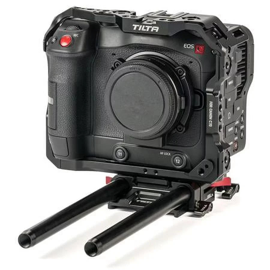 for Camera C70, Kit Tiltaing Cage Lightweight Black Canon