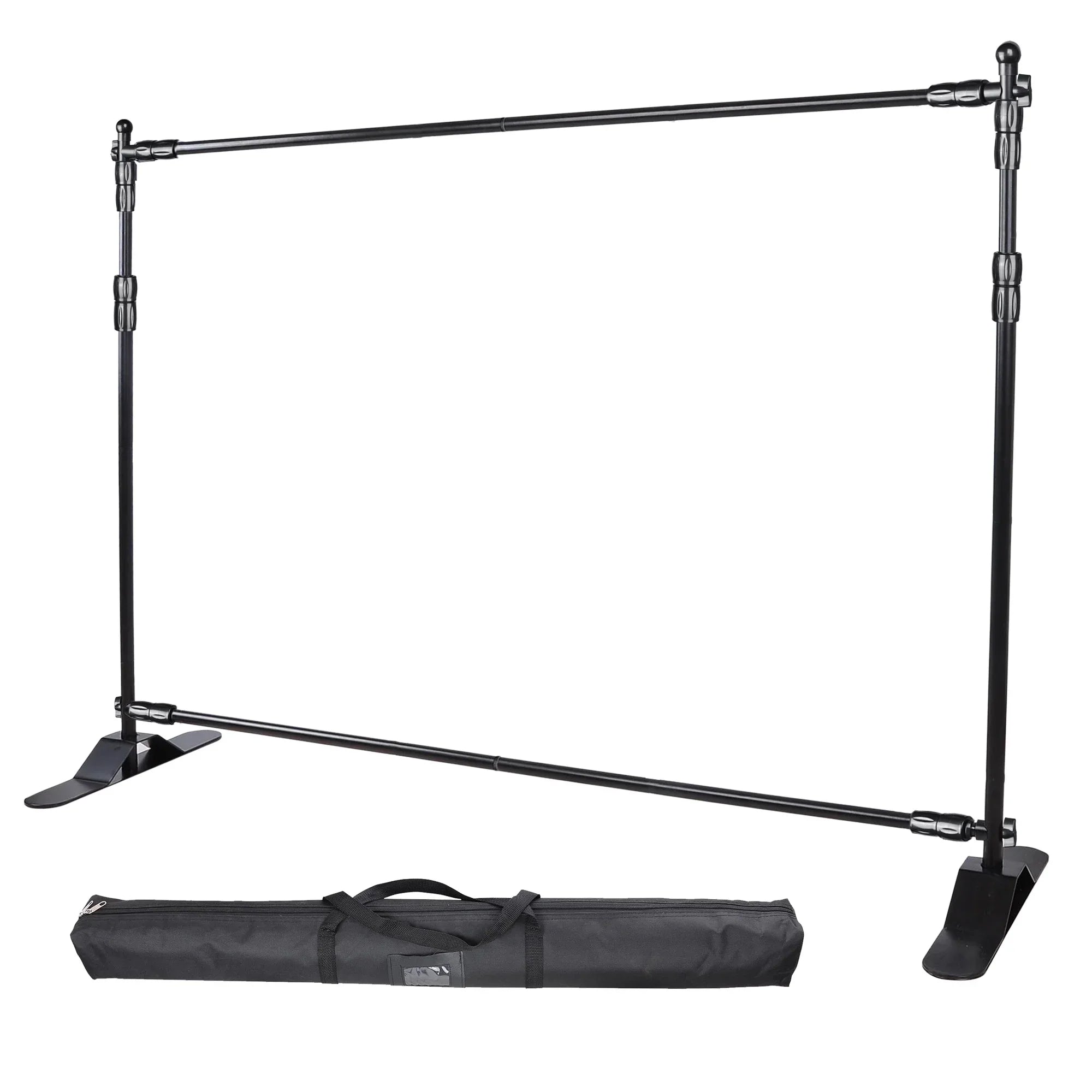 Expanding Stand Display Trade ft Stand and Show Repeat Adjustable InstaHibit Backdrop 10x8 Step Banner