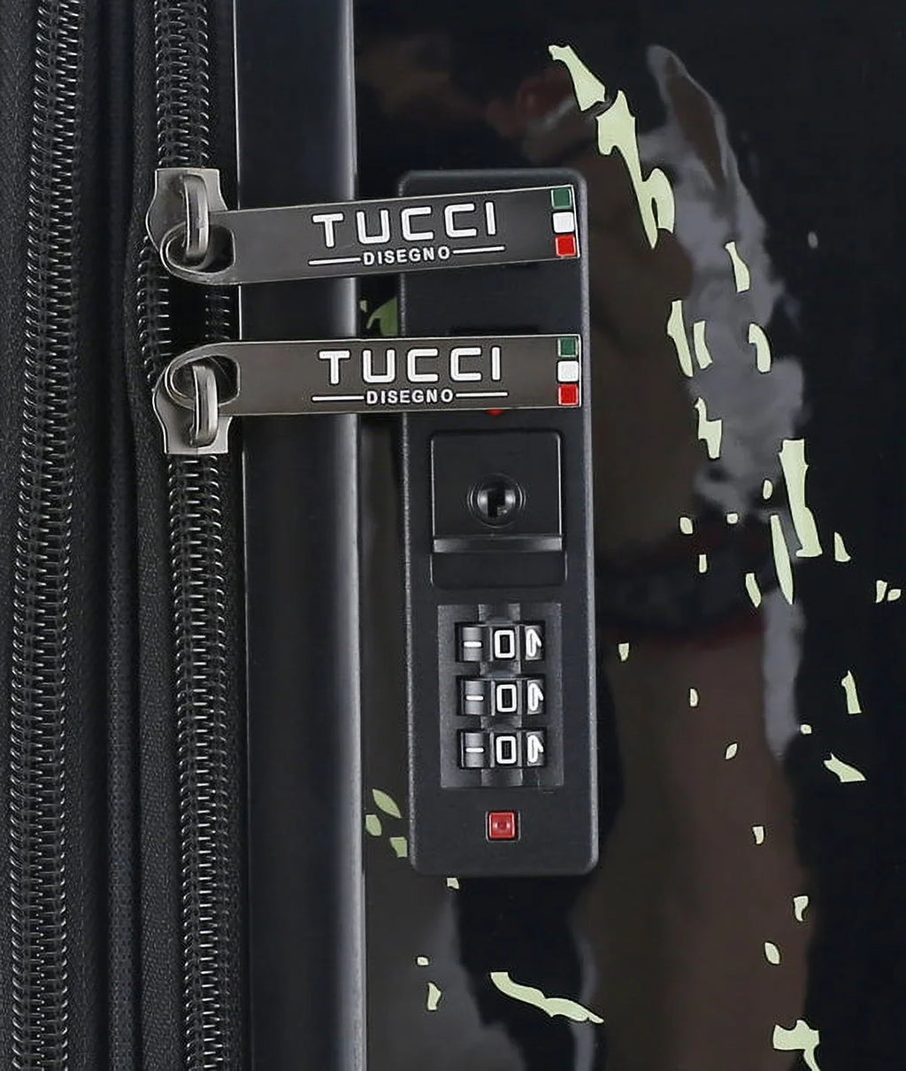 Peace In Art Luggage World The Italy Suitcase Spray 24" TUCCI