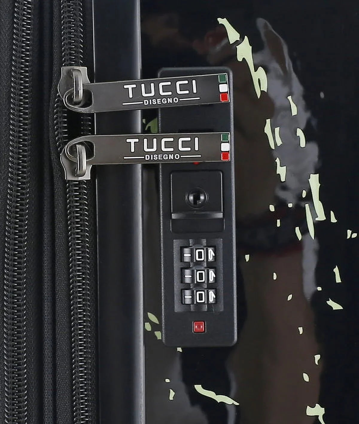 Peace In Art Luggage World The Italy Suitcase Spray 24" TUCCI