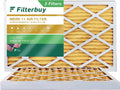 Filterbuy (2-Pack) HVAC AC Filters Furnace Pleated MERV 15x30x2 Air 11