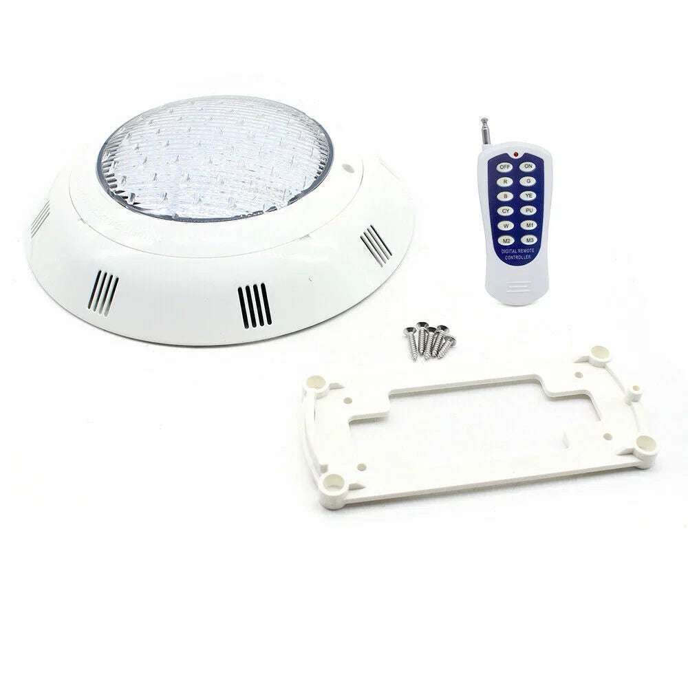 with RGB IP68 Pool 7Color Fountain Light LED Fichiouy Remote AC12V 36W Swimming Lamp Waterproof Lamp Pool Lights