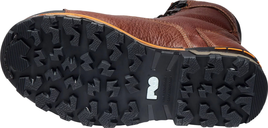waterproof timberland toe pro boot,brown,8 steel boondock men's m work us