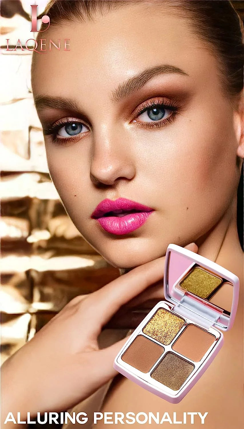 Line: Moroccan Three-Dimensional Impressi Rich Ultra-Creamy Inviting, Red - Mysterious, look Luxury - - You beautiful. Eyeshadow LAQENE so City Unforgettable Prismatic Eyes. Color Must-Have.
