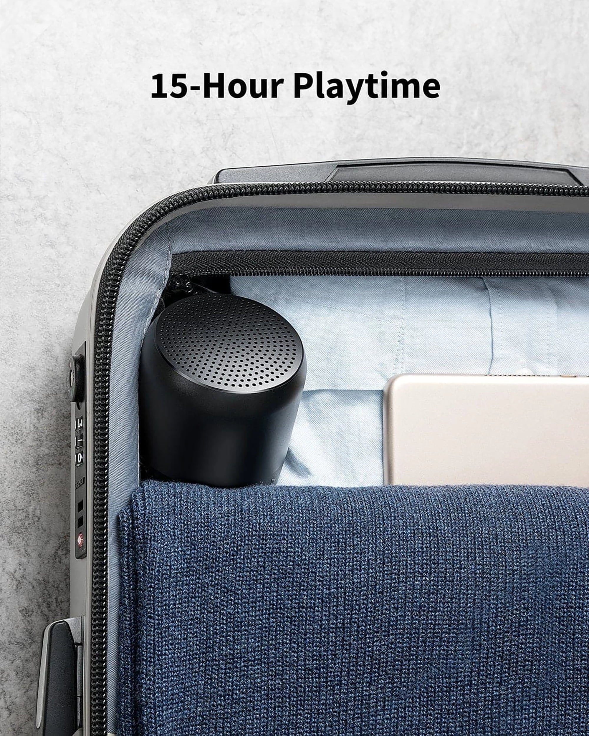 IPX7 | Speaker Soundcore | | | Mini A3107Z11 by Playtime Portable Anker- 2 Waterproof 15-Hour Black
