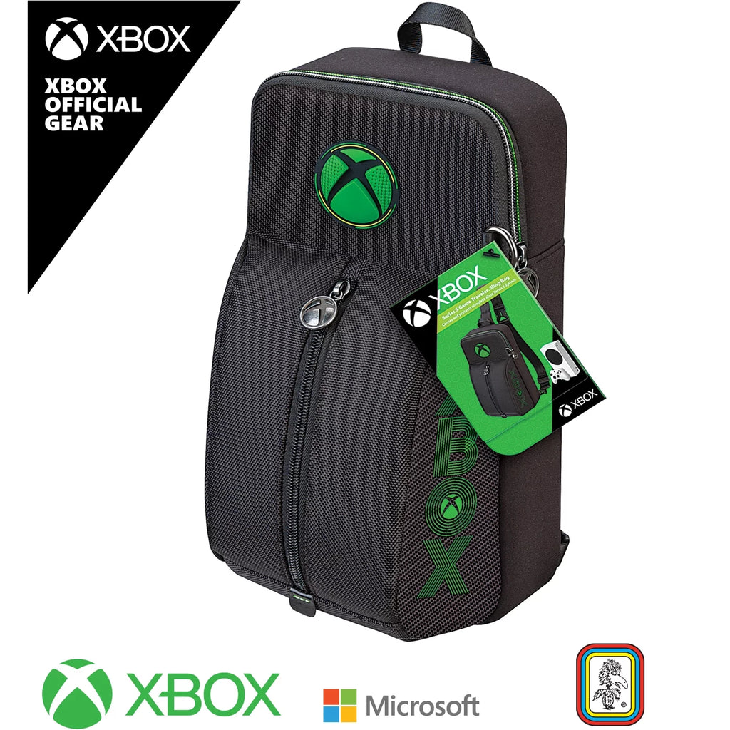 Sling RDS Video S XBOX Black-Green, Case Carrying Traveler Bag Game Series