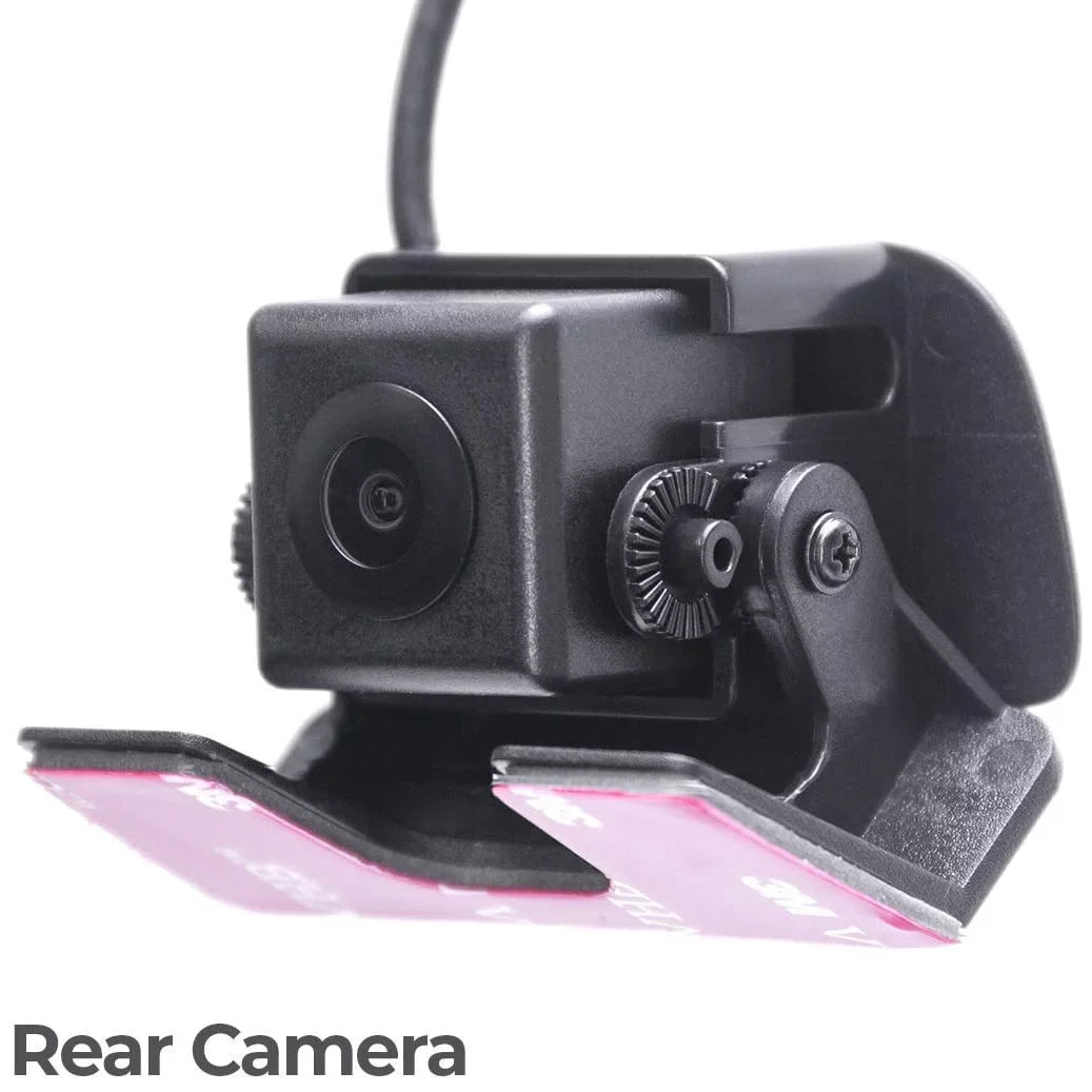 Dash Fit Camera Dual for + View - Tailgaters Rear Backup LCD Security with 4" and Universal Mirror Master DVR Universal HD Cam Safety Enhanced Vehicle Camera