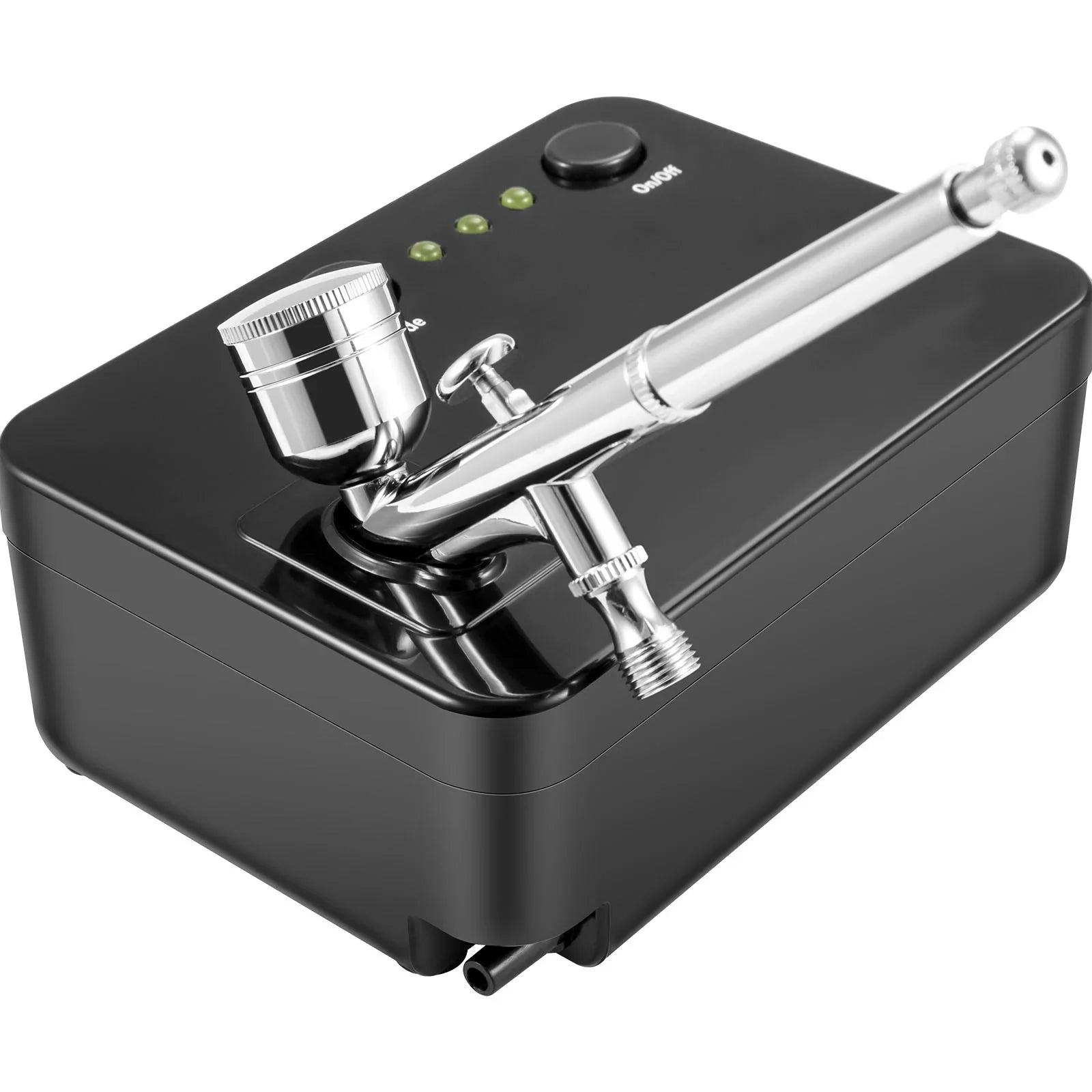 Nail Set Kit Airbrushes, BENTISM Portable Tattoo w/Multi-Purpose Kit, Compressor, Feed Art System Gravity Airbrushing Airbrush Makeup Cookie with Dual-Action Airbrush