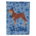 28 Canvas 0.01 Kelpie House Size 40 Dog x in. Australian Flag Welcome x