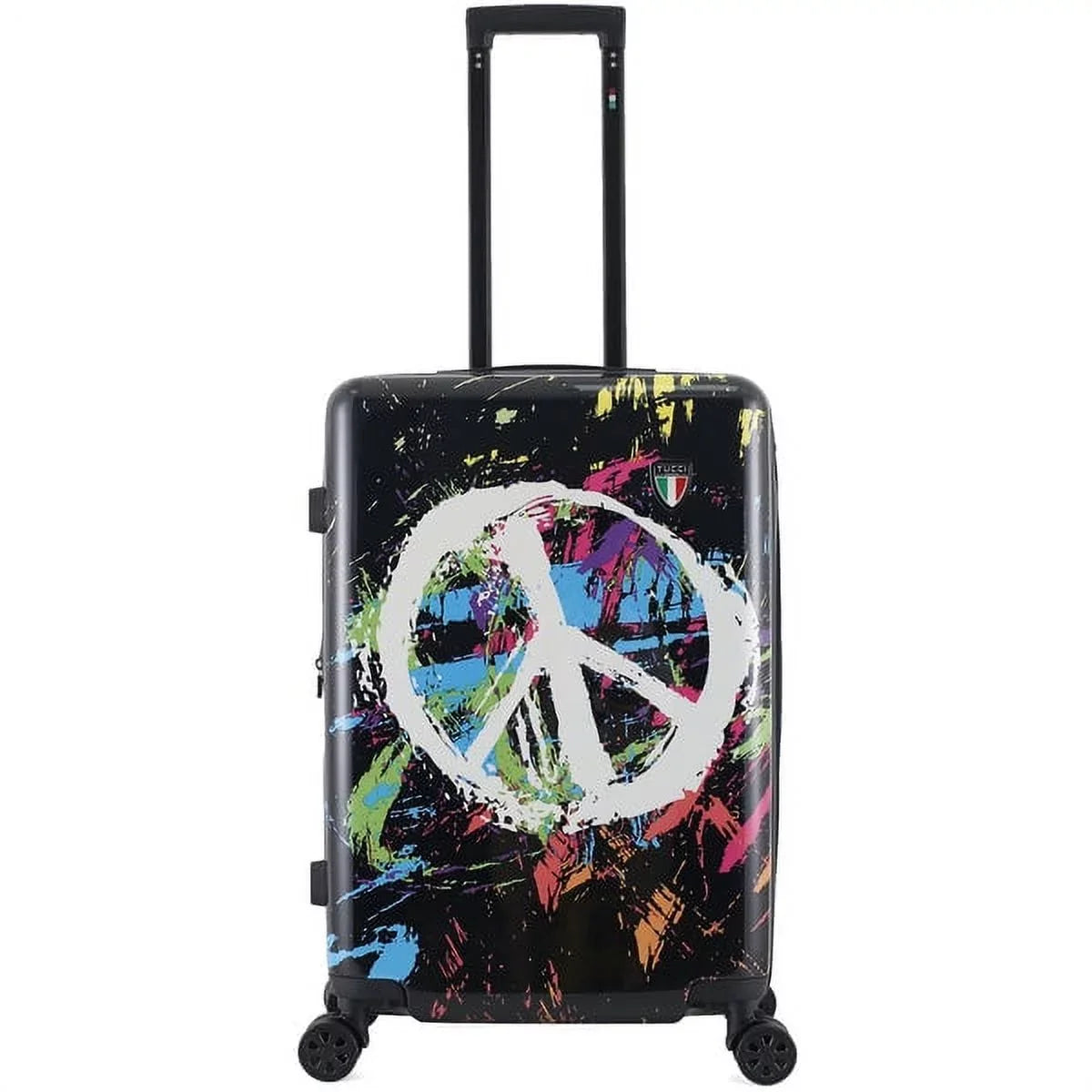 Peace In Art Luggage World The Italy Suitcase Spray 24" TUCCI