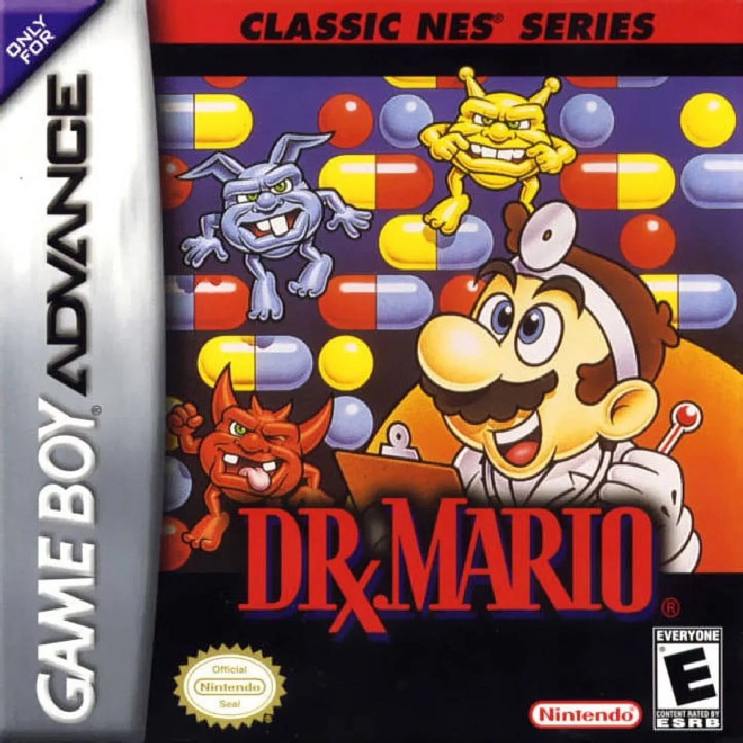 (Refurbished) Mario (Classic Dr. 2004) Restored (Nintendo Game Advance, NES Series) Puzzle GameBoy