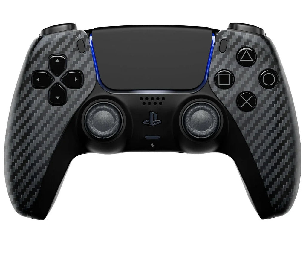 PS5 OEM ModdedZone Unique Authentic Controller Custom OEM Design for UN-Modded CARBON Controller