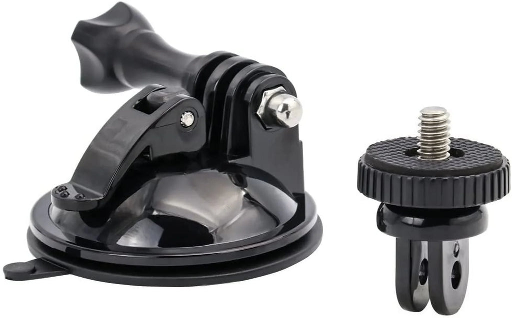 Car 1/4 Mount for GoPro Thread 9/8/7/6/5/4/3+/3/2/1 Apply Camera Hero Windshield