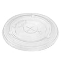 Straw 600 Cold & Paper w/ C-KCL1045 Flat Cups, Lids Poly Count Karat 104.5mm for oz 32 Slot PET