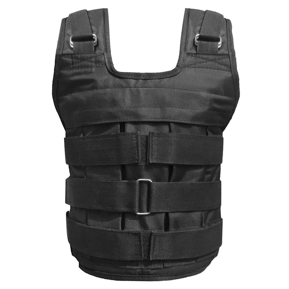 Vest 50kg Oxford Weighted Adjustable Nebublu - Training Load, Strength Cloth Max. Weight Jacket,
