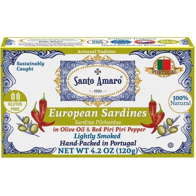 g 12 Red Pack 120 - Piri Sardines of Smoked Lightly Piri Pepper