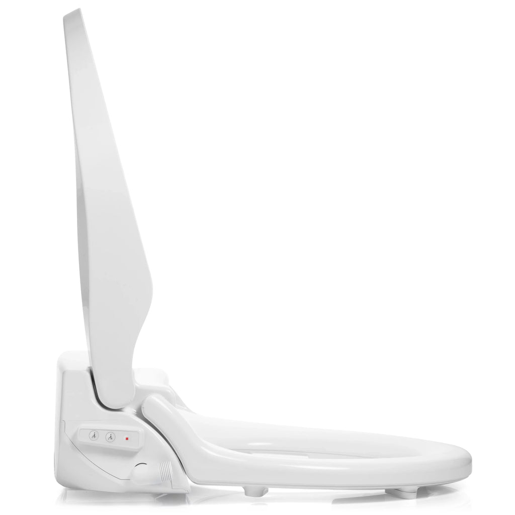 Bron Control, Remote Bidet with Round White Seat Toilet Advanced DR802 Swash