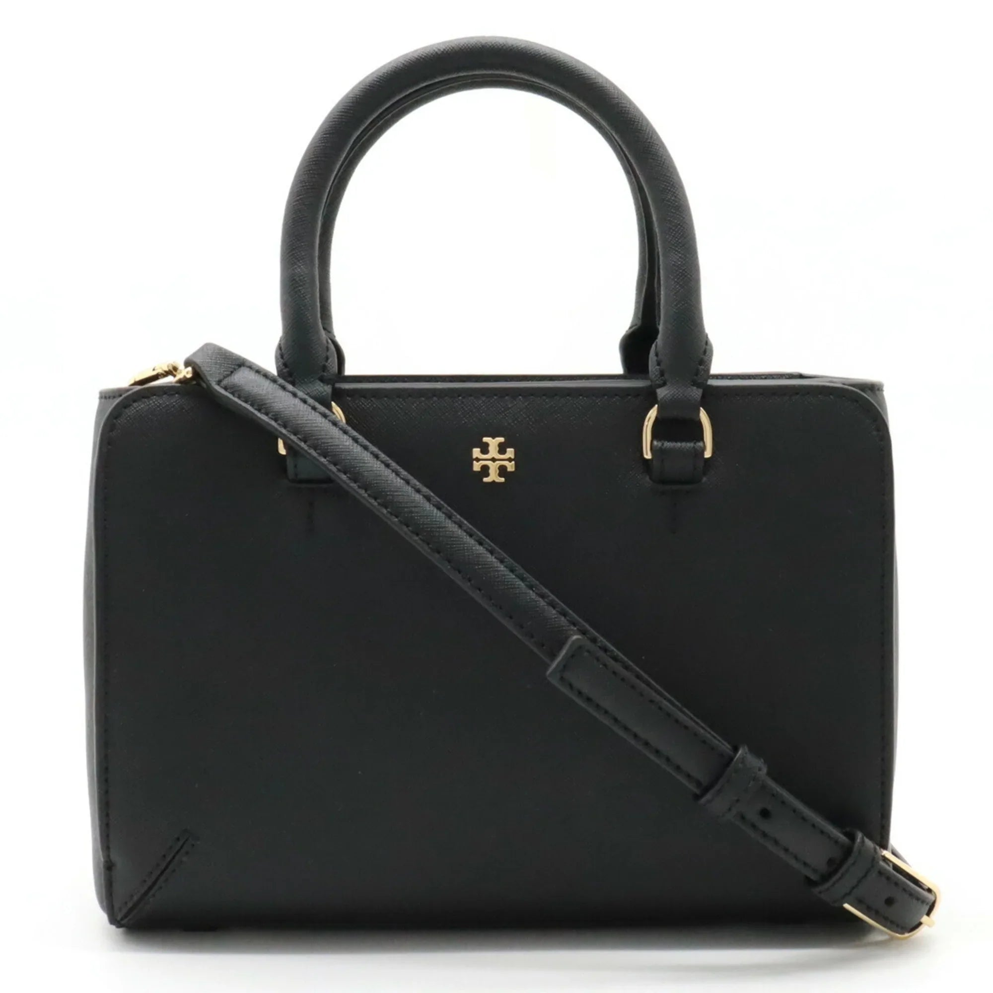 Shoulder Black (Like BURCH New) Burch TORY Bag Tory Leather Handbag Pre-Owned
