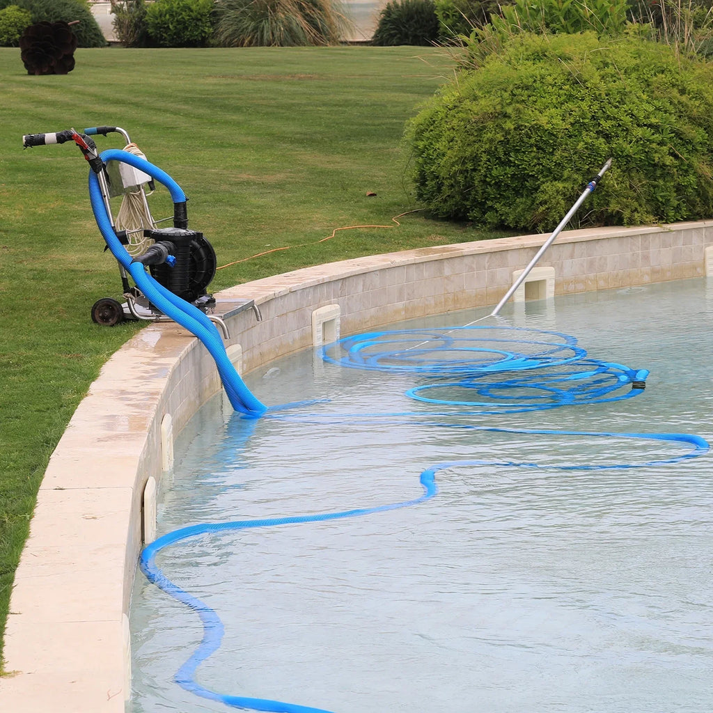 Discharge 49ft ID Lightweight Swimming for Backwash Pool Reinforced PVC 65mm Hose Lay Hose Flat
