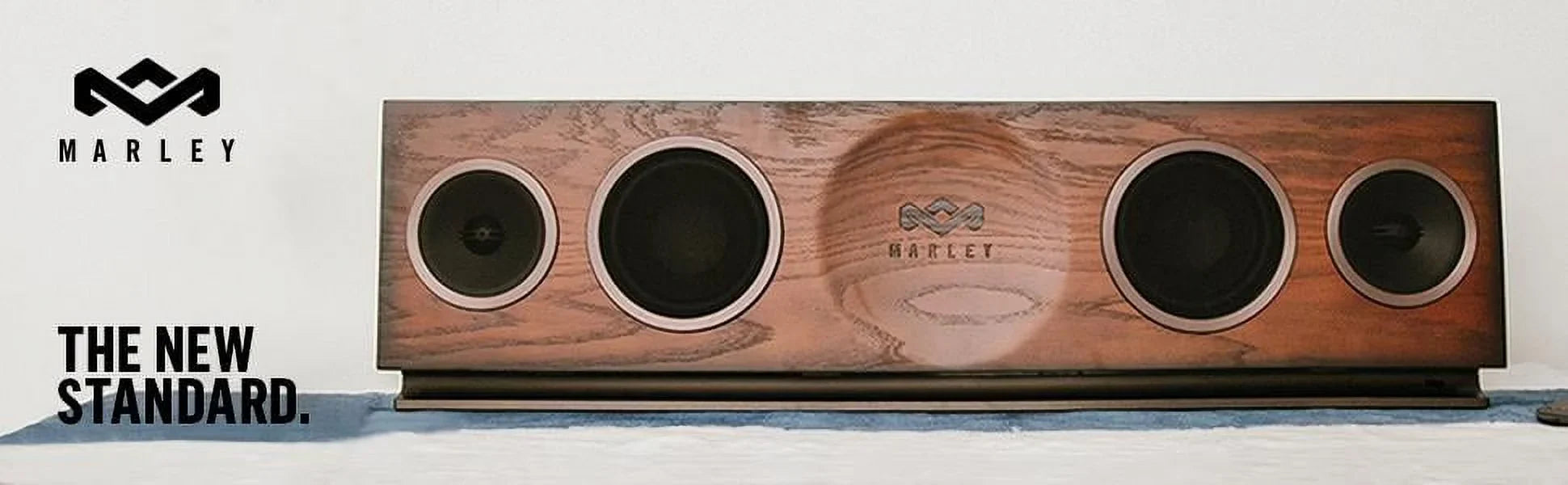x Premium 220 Tweeters, Stereo Solid Baffle, Watt Regal 3.5 House of 2 Marley, Oak EM-DA002-RG Woofers, Hi-Fi High-Definition 1 Foundation FSC One High-Output Power, Certified Home Audio System,