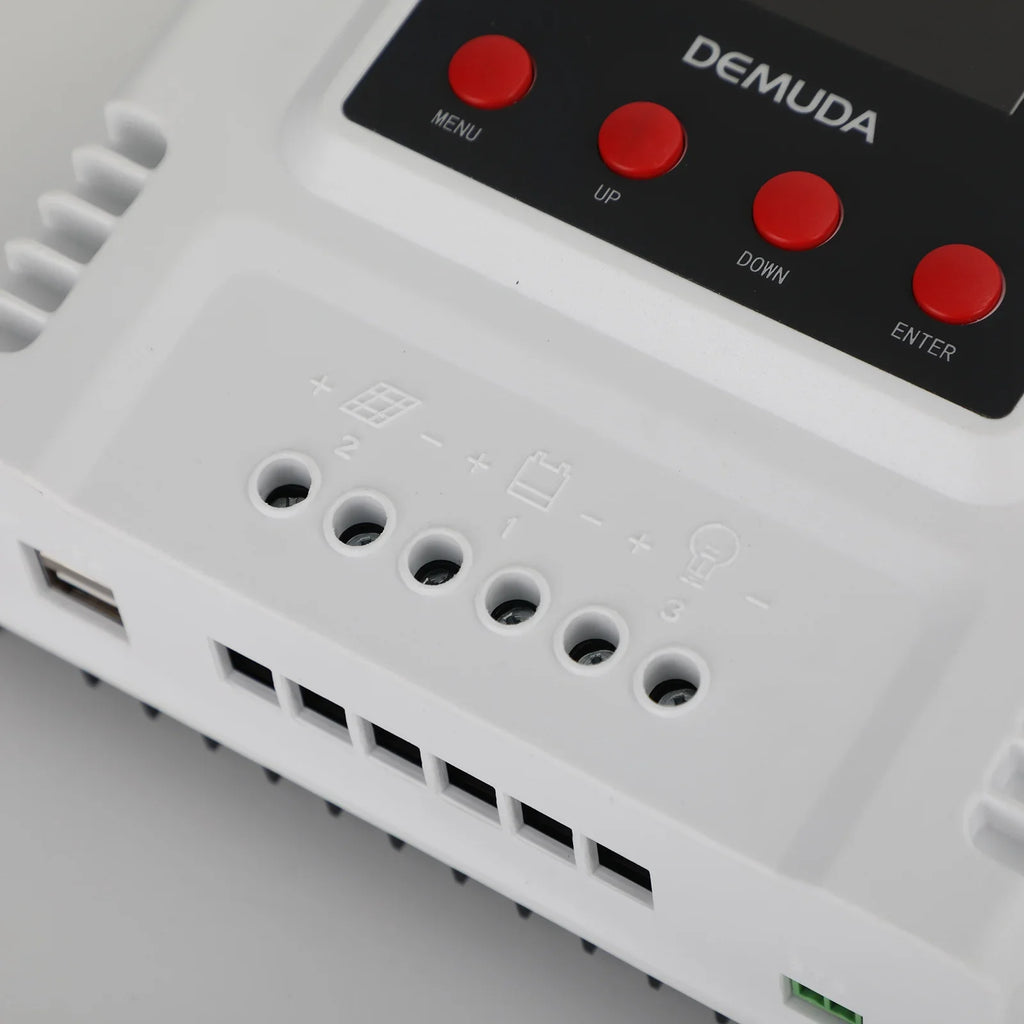 Battery 24V 12V PWM For Acid Gel 48V Charge Lifepo4 Lead 60A Solar Controller