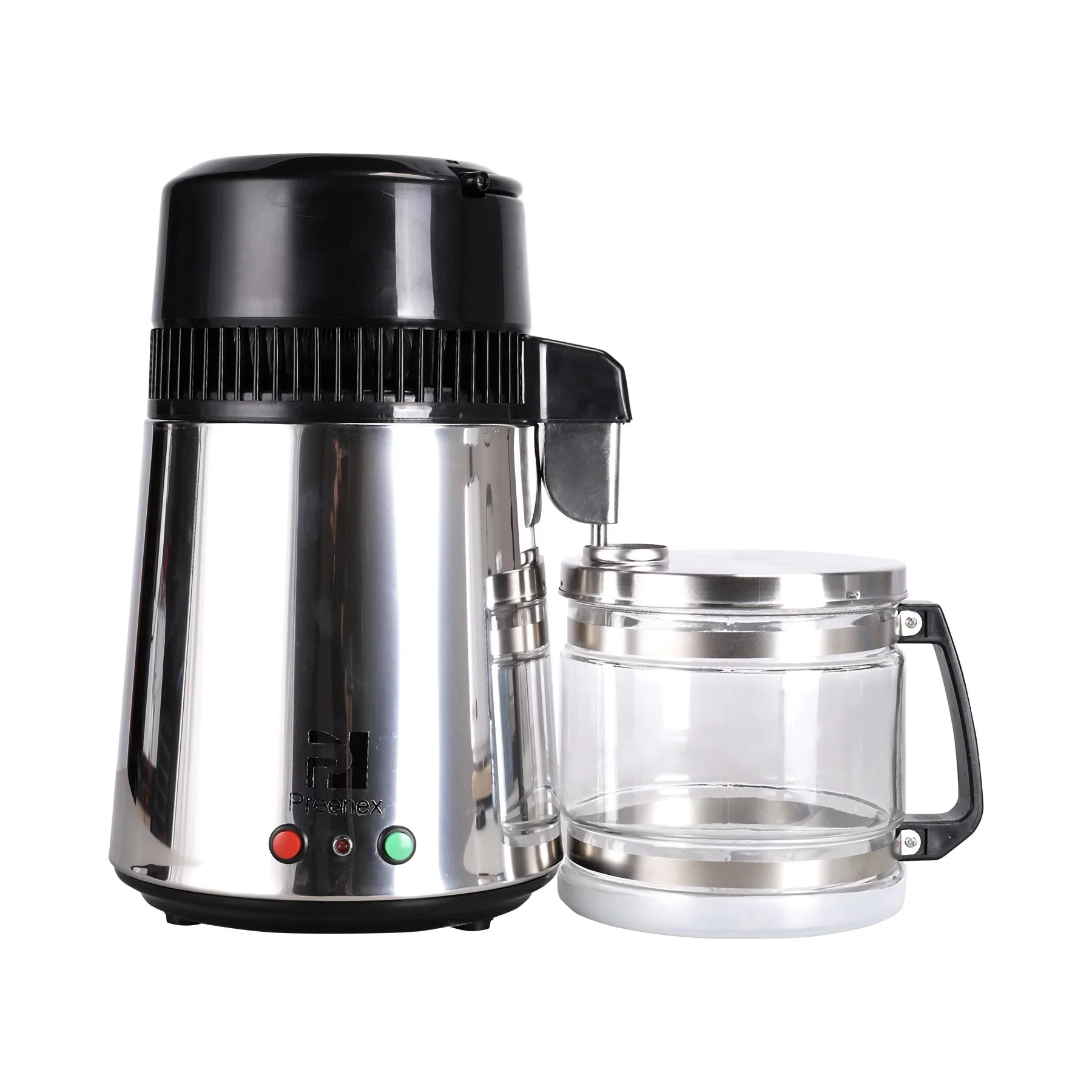 Machine Stainless Bottle Home Purifier 4L Glass Steel Water Distiller