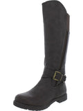 G.C. Tall Leather Womens Knee-High Boots Faux Shoes