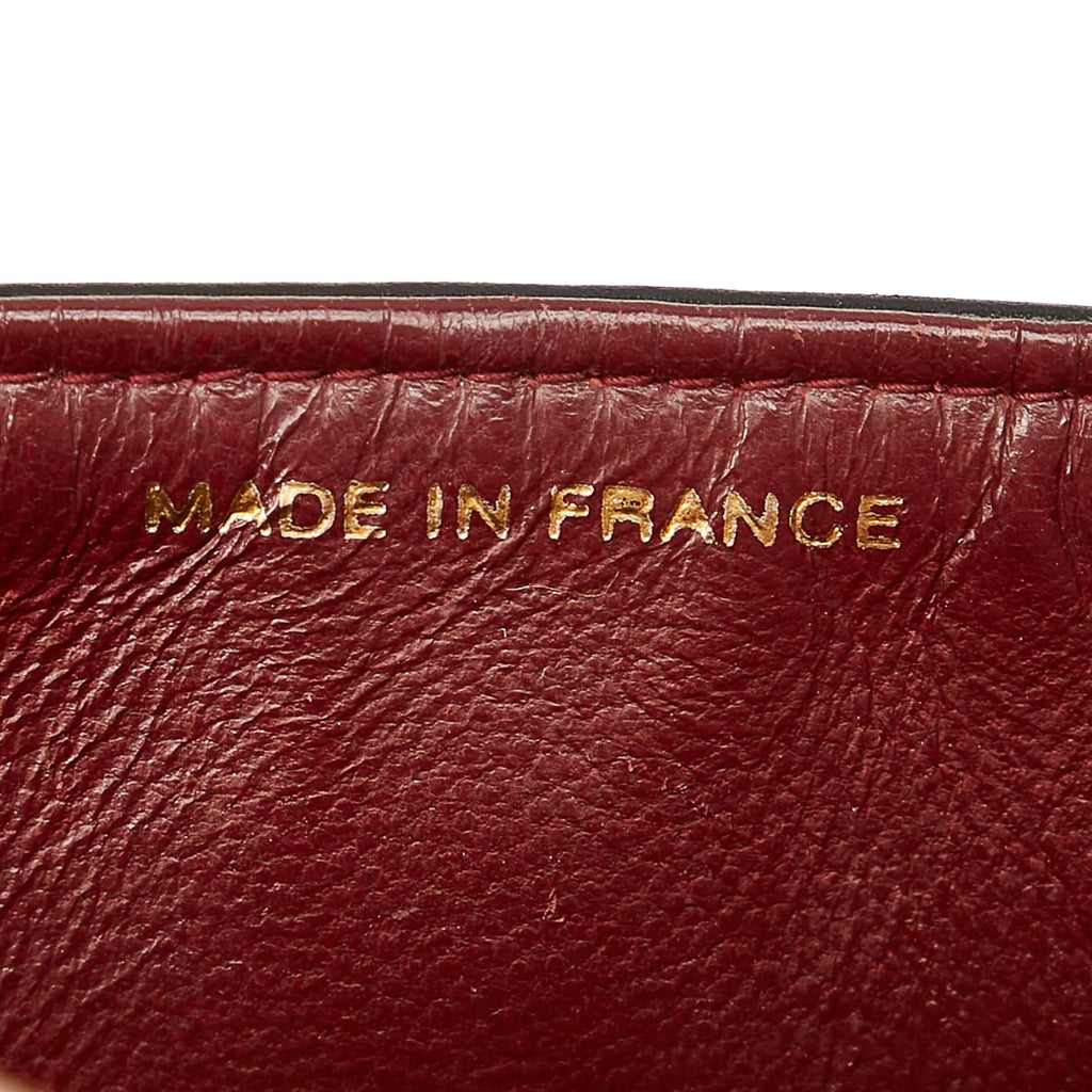Black Bag Flap Classic Bag (Good) Shoulder Small Lambskin Double Chanel Leather Women Pre-Owned