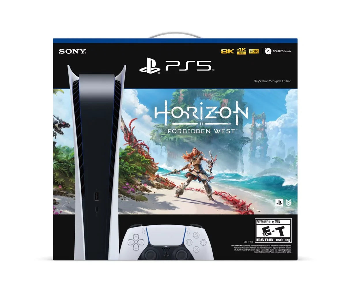 PlayStation DualSense Horizon Bundle Extra Forbidden Controller Edition West™ Sony 5 Digital with