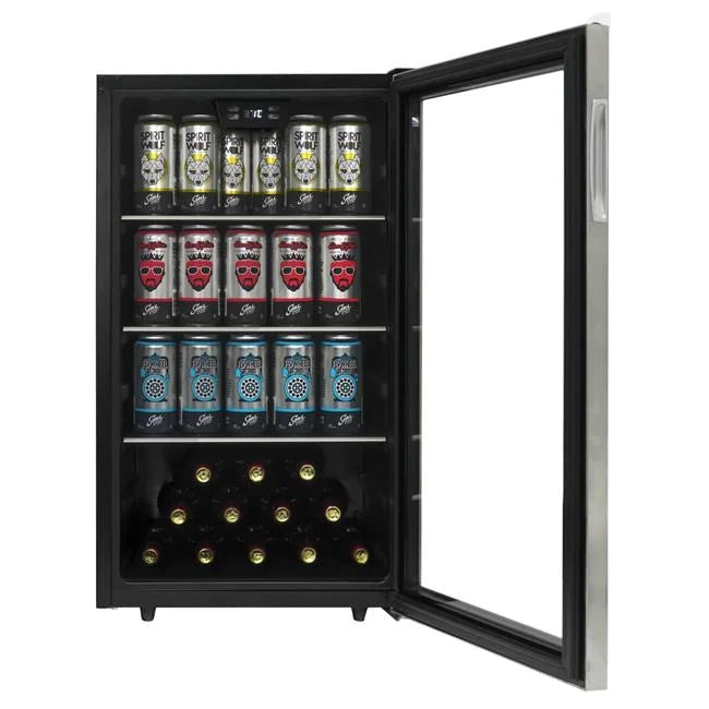 Danby Beverage ft. Stainless Steel 4.5 Center, Free-Standing cu.