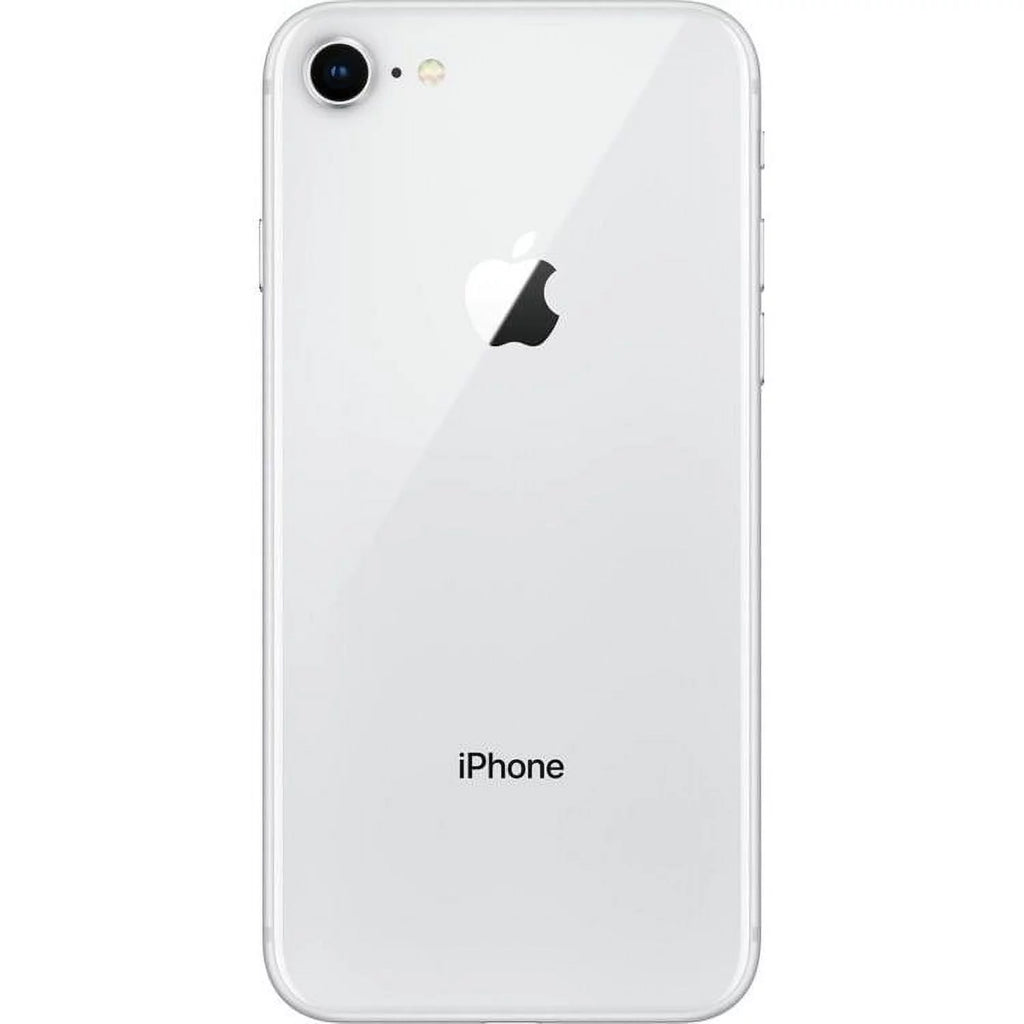 Restored iPhone 8 (Refurbished) Unlocked)  (Fully Silver A1863 128GB