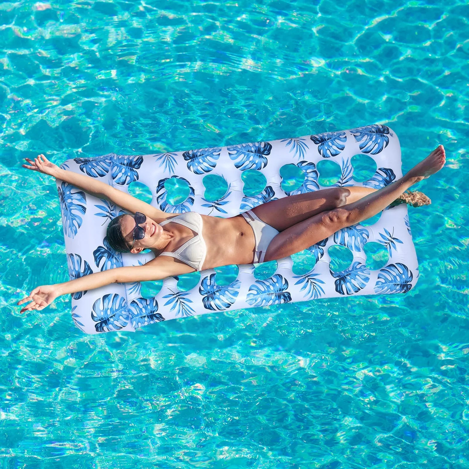 Personal for 2Packs Lounger Adult Pillow, Tanning Float, Pool Lounge Inflatable with Hengguang Pool Floatie, Pool Suntan Summer Raft x Party Tanning Tub 36" Water 70"