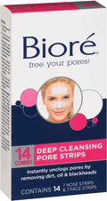 6) of Combo ea (Pack Strips Biore Face/Nose Pore Cleansing 14 Pack Deep