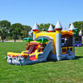 and Bounce Slide Water Kids Blower), T-Rex Commercial House for Adults Pool (with Grade JumpOrange and