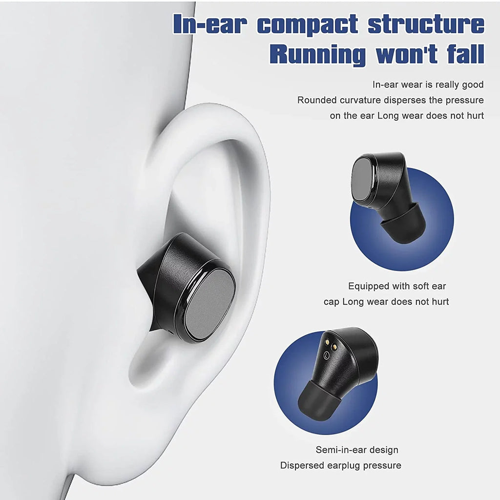 Sony Bluetooth Built-in Mic Earbuds X7 Earbuds 1 Wireless III Touch Waterproof with For Sports UrbanX Black Xperia Mic Earphones True Deep 5.0 in-Ear Control Headphones Bass IPX5 -