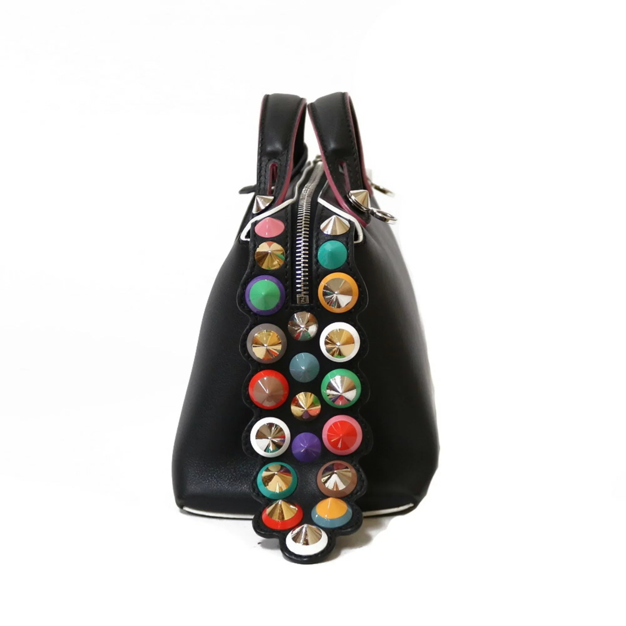 Leather (Fair) Bag The Pre-Owned Black Shoulder Women's FENDI By Way