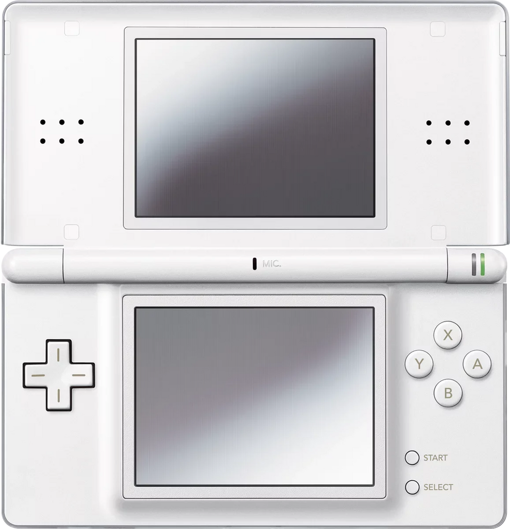 Stylus Polar Lite and Restored Handheld w/ Charger White (Refurbished) Gaming Nintendo DS Console