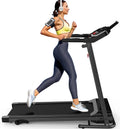 Treadmill Bluetooth Folding Speaker Walking with Beautifully Treadmills Home & Treadmill, Under Sturdy Designed 300LBS Installation-Free Pad, for Durable FLIMDER Capacity, Desk