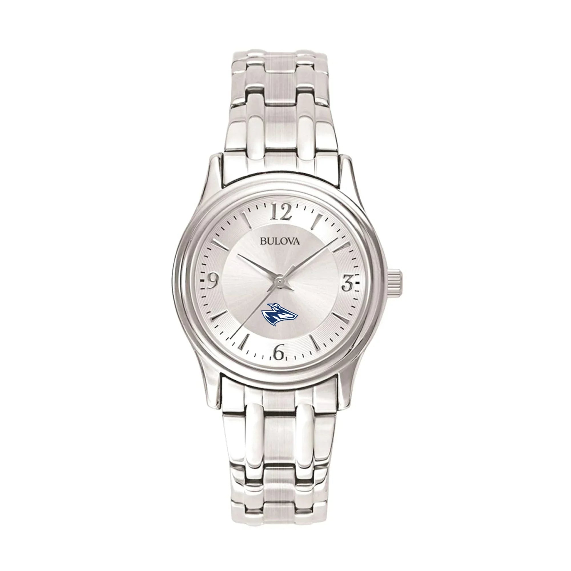 Women's Watch Silver-Tone Lopers Quartz Dial Stainless Bulova Nebraska-Kearney Silver Steel