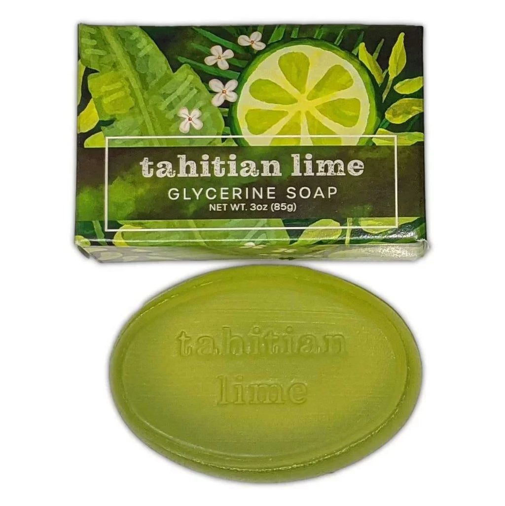Mango, 4 Lemon, Lime Bay Each, Orange, Set 3 oz. GLYCERINE SOAPS, of Greenwich