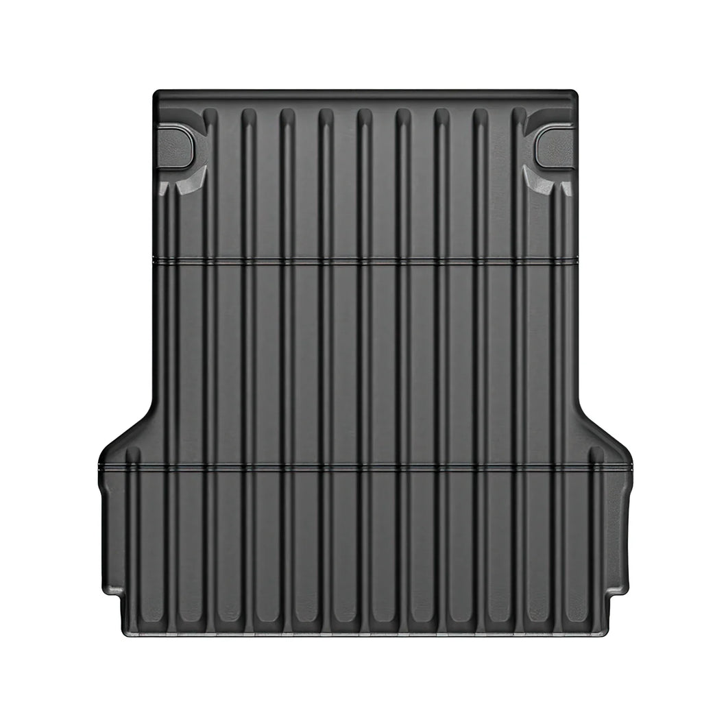 Compatible Protector Ford 3D Cover Truck Rear Trunk Bed All Flooring Weather Maverick, Liner Storage Cargo Guard Floor Motorsports TPE Duty Mat Ikon With Heavy 2022-2024 Pickup Black