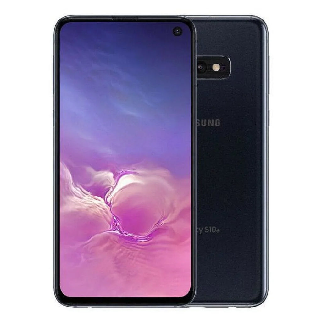 SAMSUNG (Seller SM-G970U Pre-Owned S10e - Good) Black Prism (Refurbished: 128GB Galaxy ) Smartphone GSM Unlocked