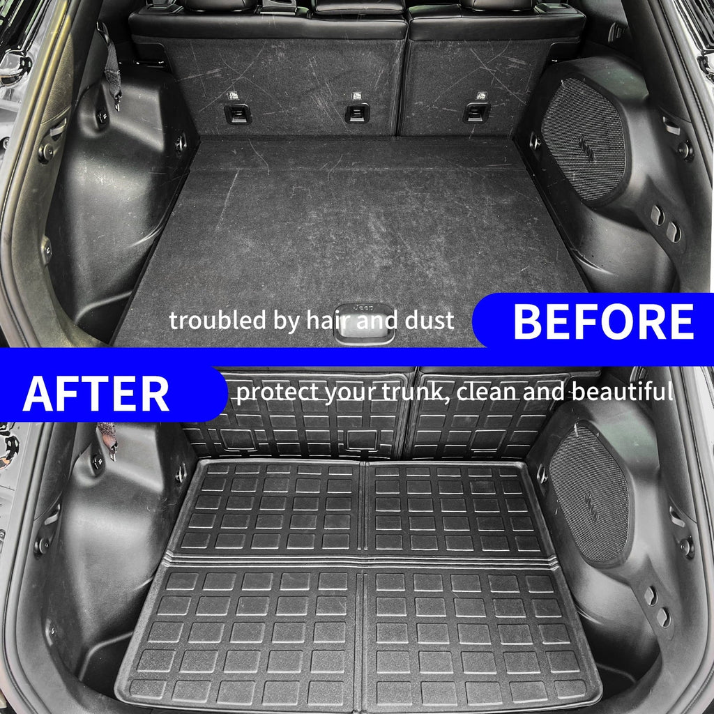 Cherokee 2019-2023 Cargo Accessories 2022 Cover Jeep Trunk Back Mat Protector Seat Cherokee Fit Jeep Liner