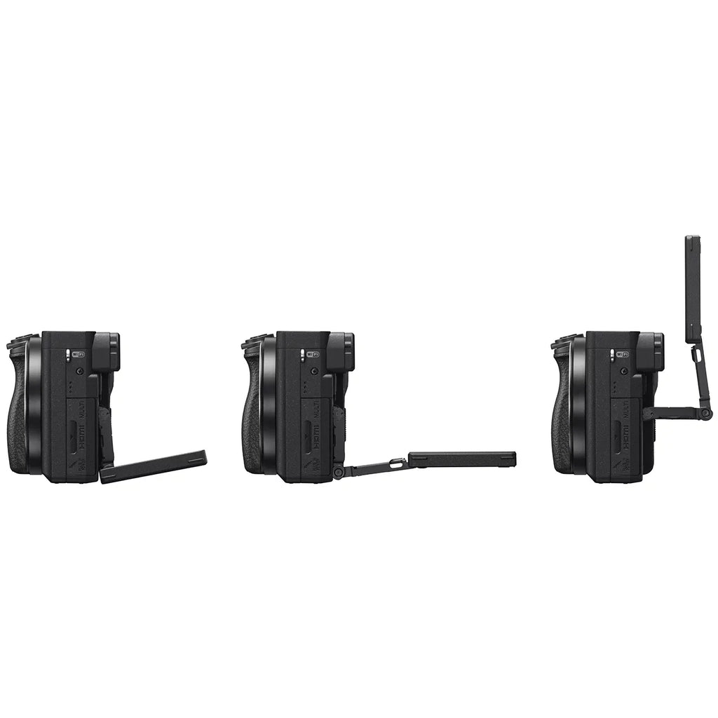 f/3.5-5.6 Battery ILCE-6400L/B Gear Bundle 4K Lens Angle Wide with Sony Deco Telephoto Filter and Editing & a6400 Set 0.43x (Black) + Mirrorless OSS Camera Lens 2.2X Power Extra Case 16-50mm Kit