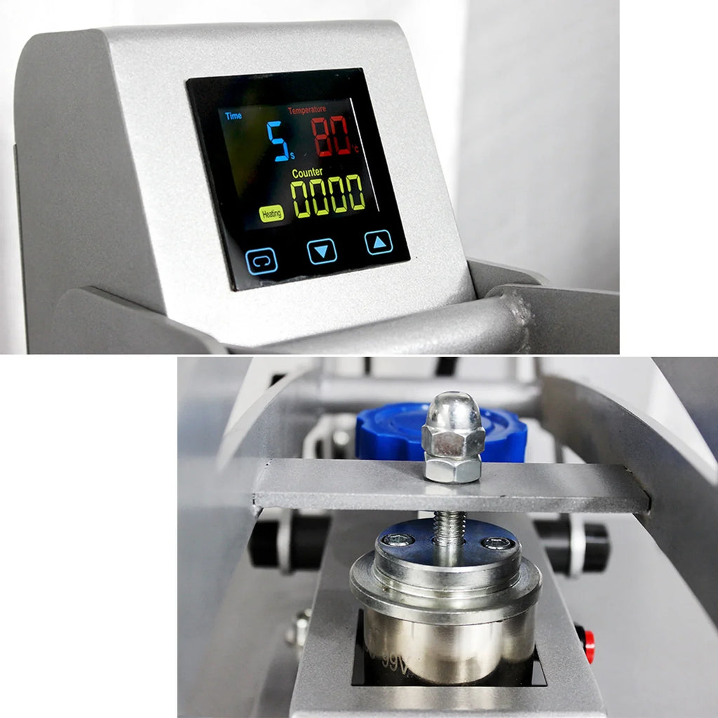 INTBUYING 15x15in Magnetic Sublimation Machine Press Cloth Printing Station Double Bag Heat Transfer Flat Heat