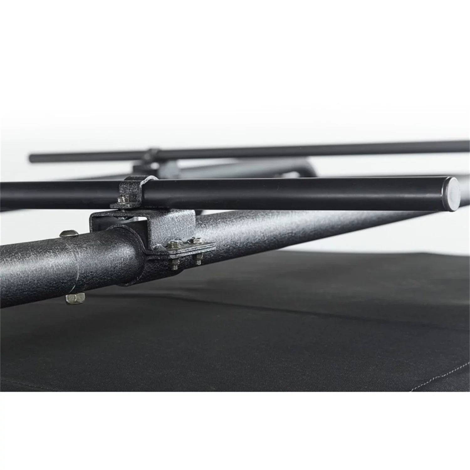with | Rack Jeep Wrangler Ridge JK for Roof Tubes, | Crossbars by RealTruck 2007-2018 Sherpa Crossbar | Rugged 56.5" Black Steel, JK 11703.11 Compatible Wrangler